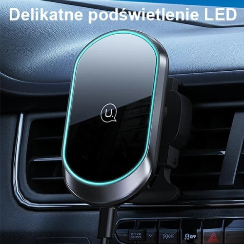Kup Urmărește magnetul USAMS Wireless Charging 15W Air Vent negru/CD182ZJ01. - USA801 - {ean13} - Sklep Home Screen