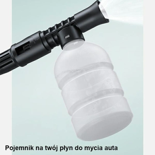 Kup Aparat de spălat cu presiune USAMS 5000 mAh + furtun de grădină 5m negru/black US-ZB252 - USA802 - {ean13} - Sklep Home Screen
