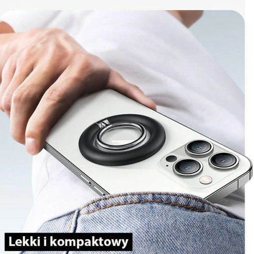 Kup Fingerhalter USAMS Ring Halter magnetisch schwarz US-ZJ071 - USA803 - {ean13} - Sklep Home Screen