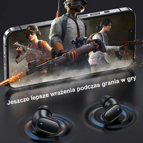 Kup Sluchátka TWS USAMS BH série Bluetooth 5.1 černá/black BHUBH01 - USA805 - {ean13} - Sklep Home Screen