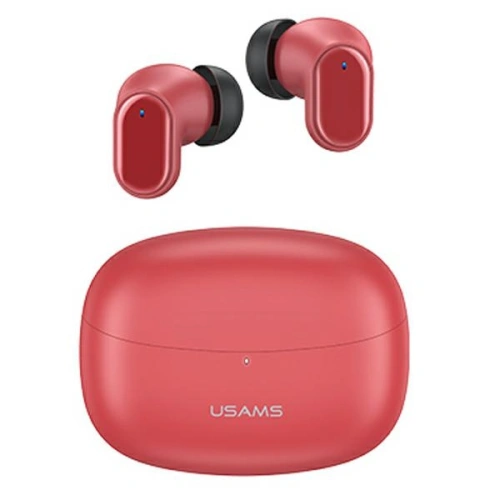 Kup USAMS BH sorozat TWS fejhallgató Bluetooth 5.1 piros/red BHUBH03 - USA806 - {ean13} - Sklep Home Screen