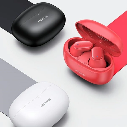 Kup TWS Kopfhörer USAMS BH-Serie Bluetooth 5.1 rot/red BHUBH03 - USA806 - {ean13} - Sklep Home Screen