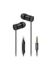 Căști USAMS EP-46 jack 3,5 mm negru 1,2m HSEP4601