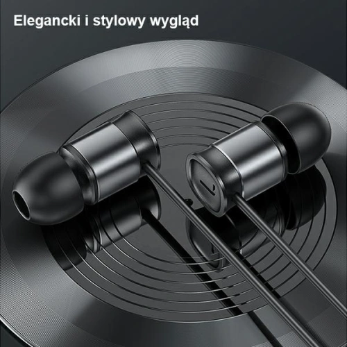 Kup Słuchawki USAMS EP-46 jack 3,5 mm czarny/black 1,2m HSEP4601 - USA807 - {ean13} - Sklep Home Screen