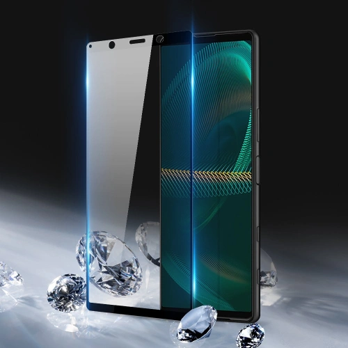 Kup Sticlă securizată Dux Ducis 10D Sticlă Temperată Sony Xperia 5 III neagră (compatibilă cu husă) - DDS606 - {ean13} - Sklep Home Screen