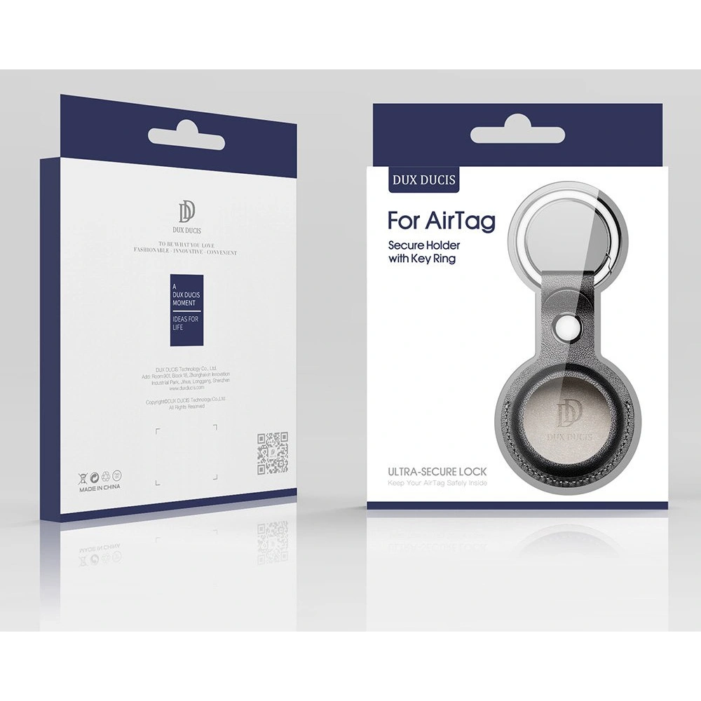 Brelok Dux Ducis Apple AirTag czarny