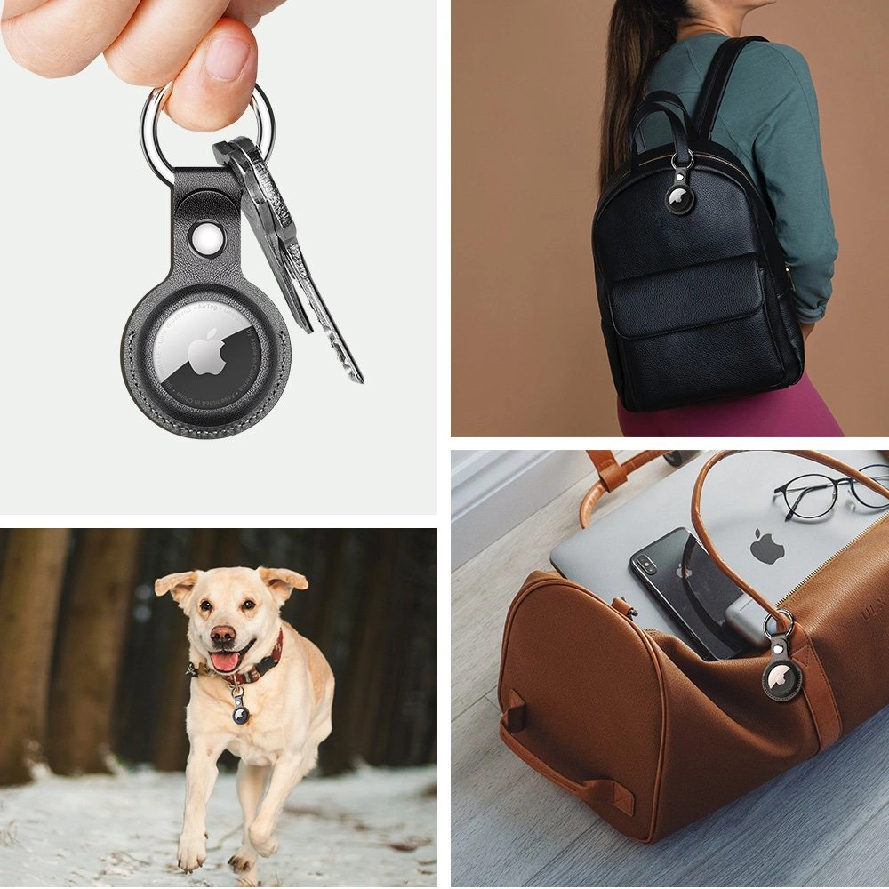 Brelok Dux Ducis Apple AirTag czarny