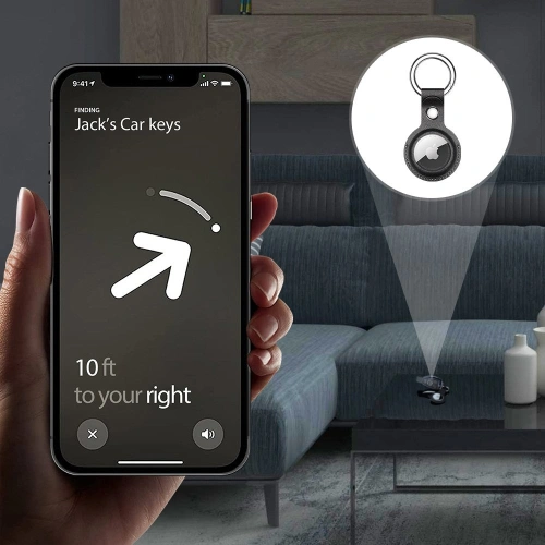 Kup Dux Ducis kulcstartó Apple AirTag fekete - DDS607 - {ean13} - Sklep Home Screen