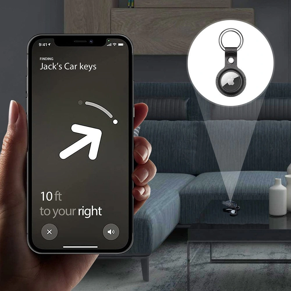 Brelok Dux Ducis Apple AirTag czarny