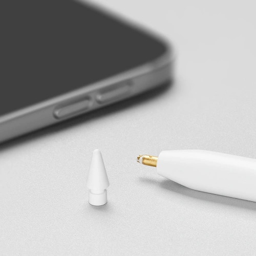Kup Dux Ducis vyměnitelný hrot Apple Pencil 1/2 bílý [2 PACK] - DDS610 - {ean13} - Sklep Home Screen