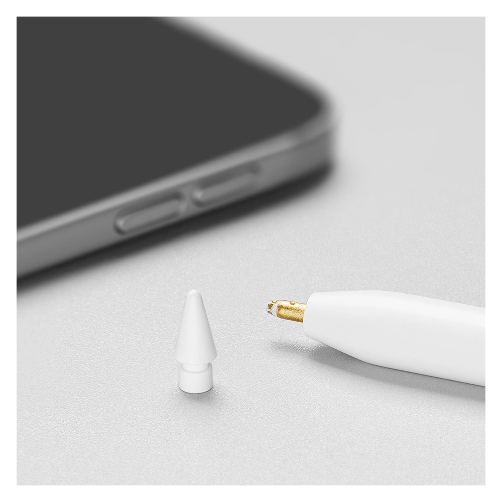 Dux Ducis wymienna końcówka Apple Pencil 1/2 biały [2 PACK]