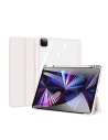 Etui Dux Ducis Toby Apple iPad Air 10.9 2020/2022 (4. és 5. generáció) / iPad Air 11 2024 (6. generáció) Ceruza tartó rózsaszín