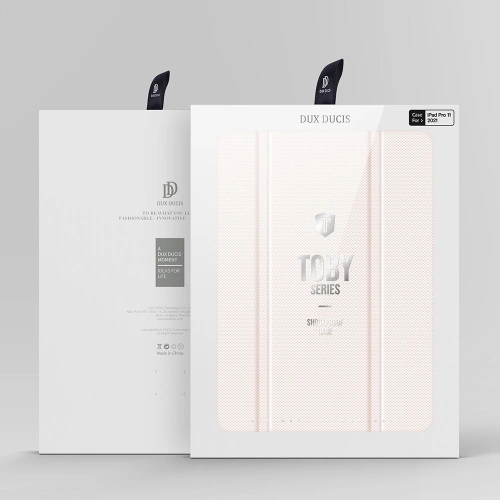 Kup Etui Dux Ducis Toby Apple iPad Air 10.9 2020/2022 (4. i 5. generacji) / iPad Air 11 2024 (6. generacji) Pencil holder różowy - DDS615 - {ean13} - Sklep Home Screen
