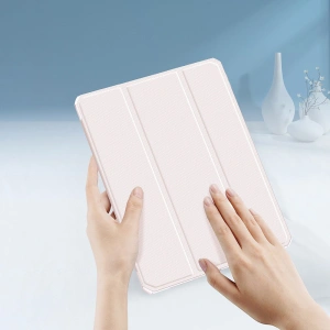 Kup Etui Dux Ducis Toby Apple iPad Air 10.9 2020/2022 (4. i 5. generacji) / iPad Air 11 2024 (6. generacji) Pencil holder różowy - DDS615 - {ean13} - Sklep Home Screen