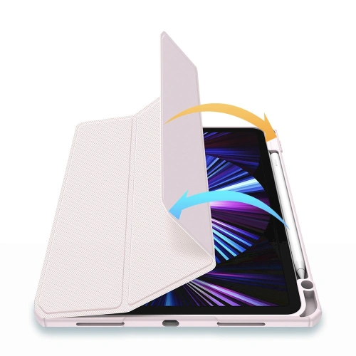 Kup Etui Dux Ducis Toby Apple iPad Air 10.9 2020/2022 (4. i 5. generacji) / iPad Air 11 2024 (6. generacji) Pencil holder różowy - DDS615 - {ean13} - Sklep Home Screen