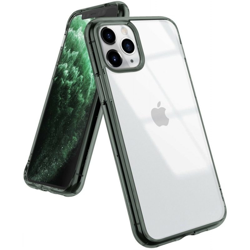 Kup Etui Ringke Fusion Apple iPhone 11 Pro Pine Green - 8809688894534 - RGK1038GRN - Homescreen.pl
