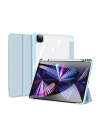 Etui Dux Ducis Toby pentru Apple iPad Air 10.9 2020/2022 (4. și 5. generație) / iPad Air 11 2024 (6. generație) cu suport pentru stilou, albastru