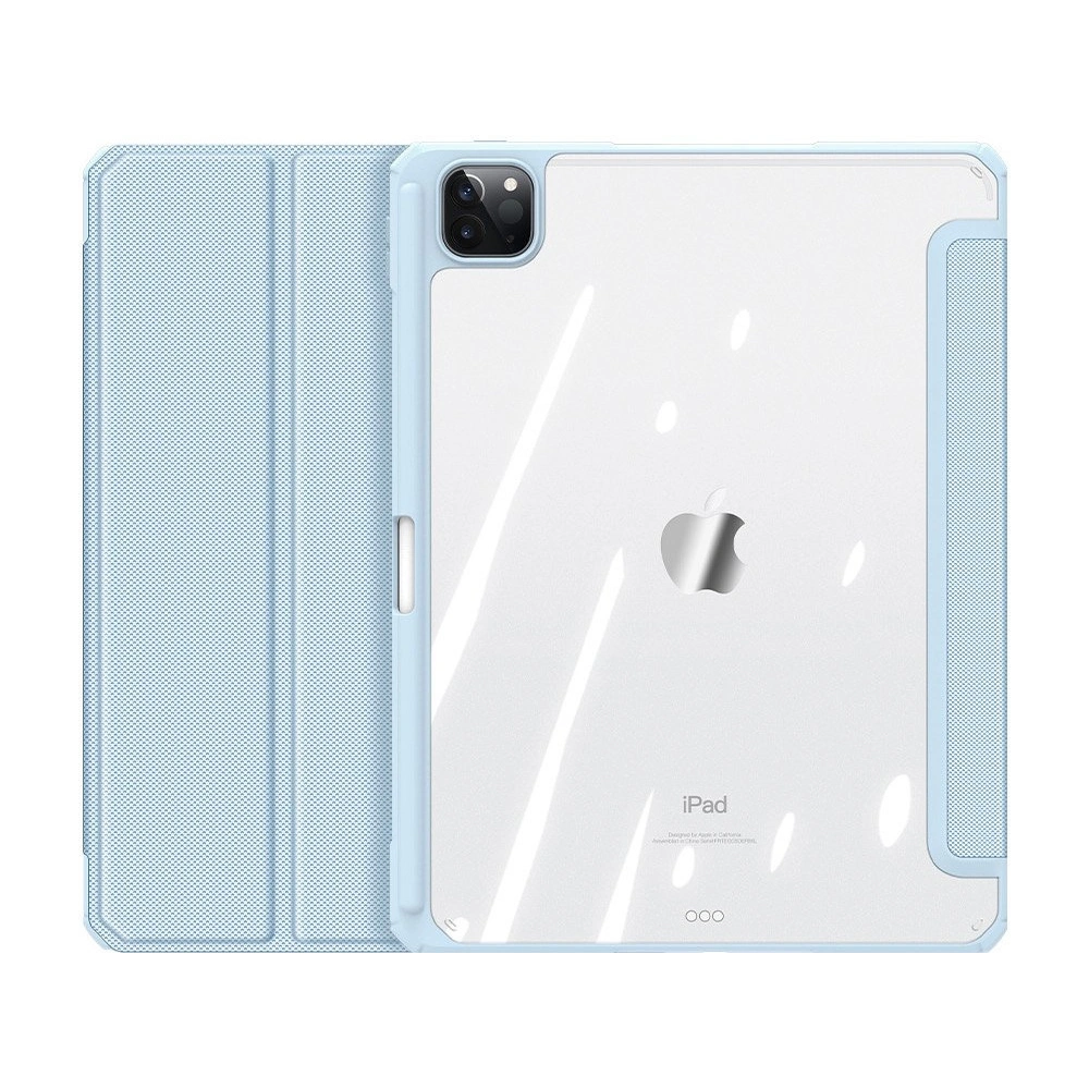 Etui Dux Ducis Toby Apple iPad Air 10.9 2020/2022 (4. i 5. generacji) / iPad Air 11 2024 (6. generacji) Pencil holder niebieski