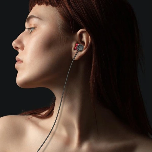 Buy USAMS EP-46 Earphones red 1,2m HSEP4602 - USA808 - {ean13} - Home Screen Store Europe