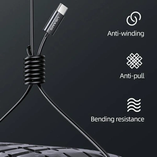 Buy USAMS EP-46 Earphones black 1,2m HSEP4603 - USA809 - {ean13} - Home Screen Store Europe