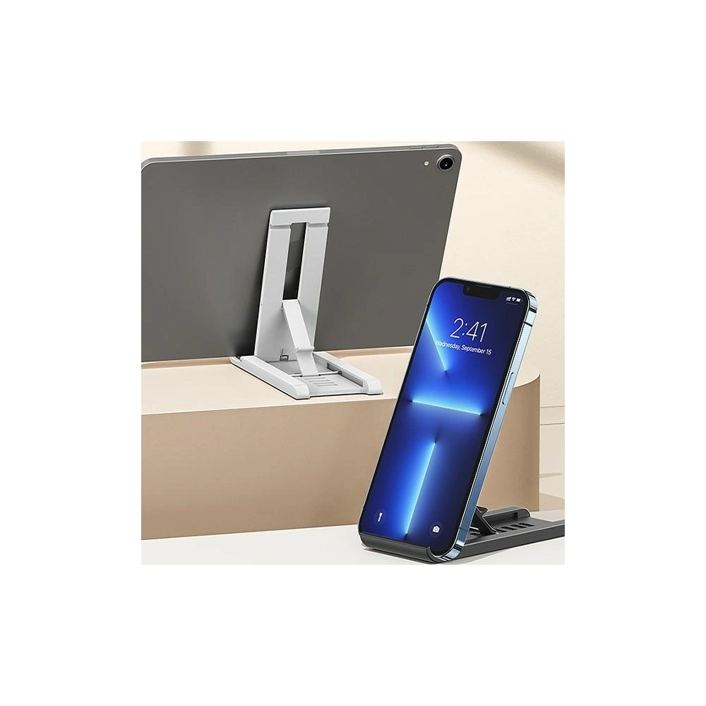 Uchwyt biurkowy USAMS biały/white US-ZJ070