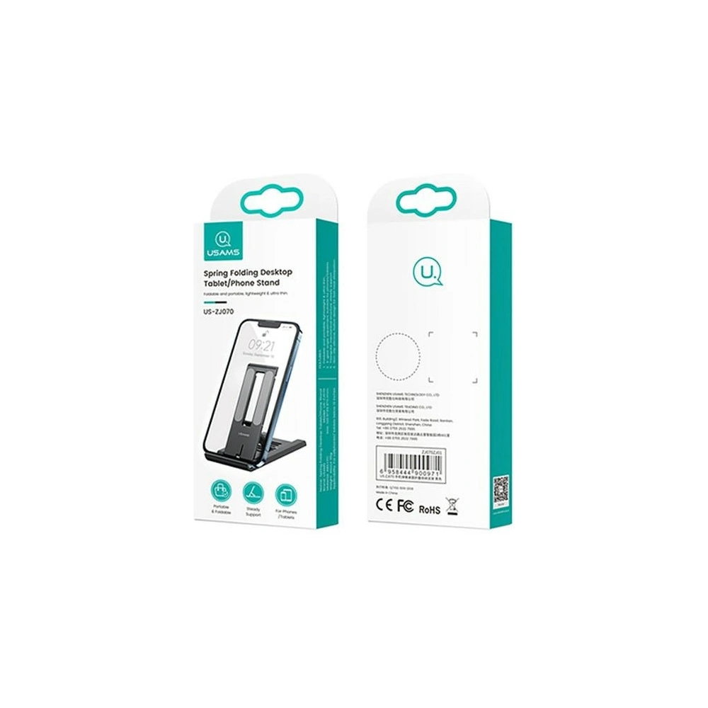 Uchwyt biurkowy USAMS czarny/black US-ZJ070