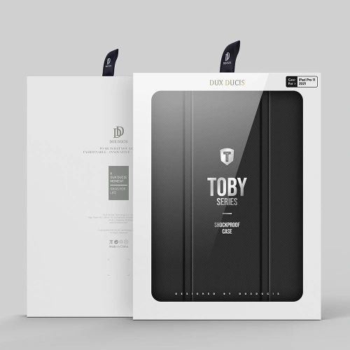 Kup Husa Dux Ducis Toby pentru Apple iPad Air 10.9 2020/2022 (a 4-a și a 5-a generație) / iPad Air 11 2024 (a 6-a generație) cu suport pentru creion, neagră. - DDS618 - {ean13} - Sklep Home Screen