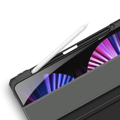 Kup Husa Dux Ducis Toby pentru Apple iPad Air 10.9 2020/2022 (a 4-a și a 5-a generație) / iPad Air 11 2024 (a 6-a generație) cu suport pentru creion, neagră. - DDS618 - {ean13} - Sklep Home Screen
