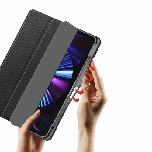 Kup Husa Dux Ducis Toby pentru Apple iPad Air 10.9 2020/2022 (a 4-a și a 5-a generație) / iPad Air 11 2024 (a 6-a generație) cu suport pentru creion, neagră. - DDS618 - {ean13} - Sklep Home Screen