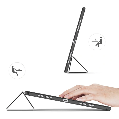 Kup Etui Dux Ducis Toby Apple iPad Air 10.9 2020/2022 (4. a 5. generace) / iPad Air 11 2024 (6. generace) s držákem na tužku černá - DDS618 - {ean13} - Sklep Home Screen