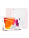 Case Dux Ducis Toby für Apple iPad 10.2 2019/2020/2021 (7., 8. und 9. Generation) mit Stifthalter in Rosa