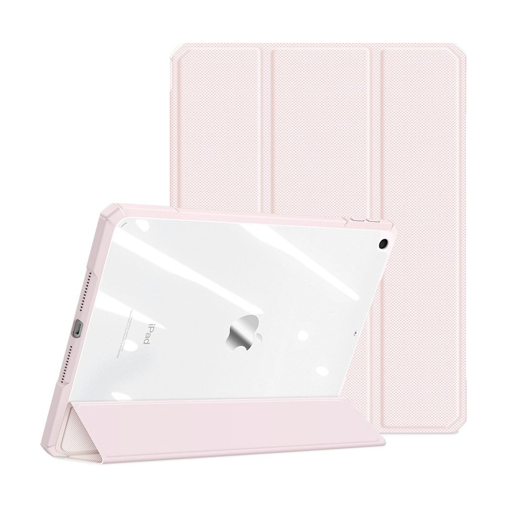 Etui Dux Ducis Toby Apple iPad 10.2 2019/2020/2021 (7., 8. i 9. generacji) Pencil holder różowy