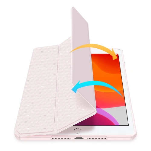 Kup Case Dux Ducis Toby für Apple iPad 10.2 2019/2020/2021 (7., 8. und 9. Generation) mit Stifthalter in Rosa - DDS619 - {ean13} - Sklep Home Screen