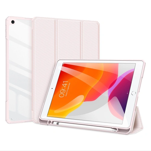 Kup Case Dux Ducis Toby für Apple iPad 10.2 2019/2020/2021 (7., 8. und 9. Generation) mit Stifthalter in Rosa - DDS619 - {ean13} - Sklep Home Screen