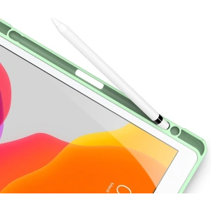 Dux Ducis Toby tok Apple iPad 10.2 2019/2020/2021 (7., 8. és 9. generáció) Ceruza tartó zöld