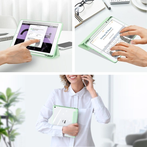 Kup Case Dux Ducis Toby Apple iPad 10.2 2019/2020/2021 (7., 8. und 9. Generation) mit Stifthalter grün - DDS620 - {ean13} - Sklep Home Screen