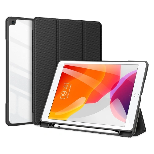 Kup Case Dux Ducis Toby für Apple iPad 10.2 2019/2020/2021 (7., 8. und 9. Generation) mit Stifthalter in Schwarz - DDS622 - {ean13} - Sklep Home Screen