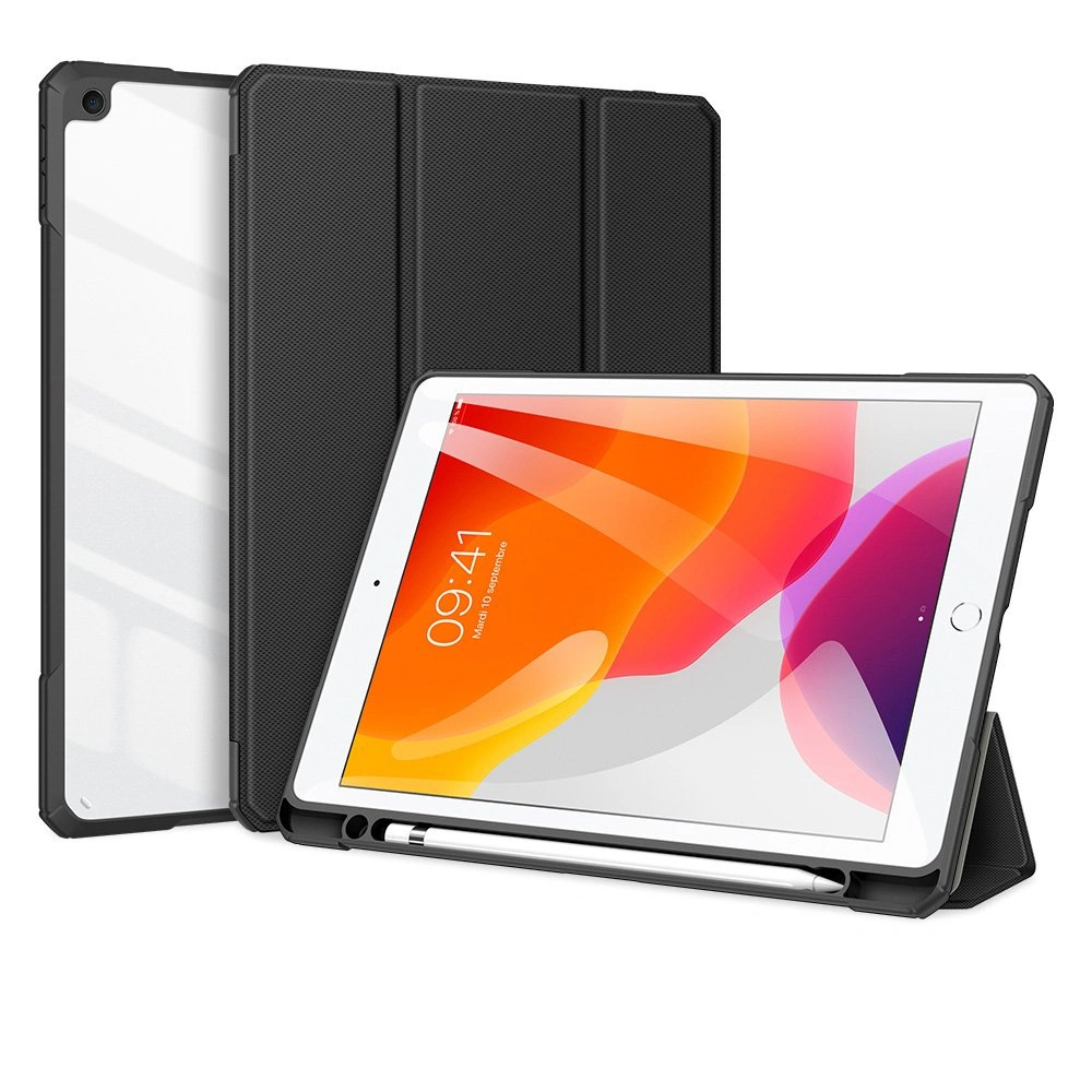 Etui Dux Ducis Toby Apple iPad 10.2 2019/2020/2021 (7., 8. i 9. generacji) Pencil holder czarny