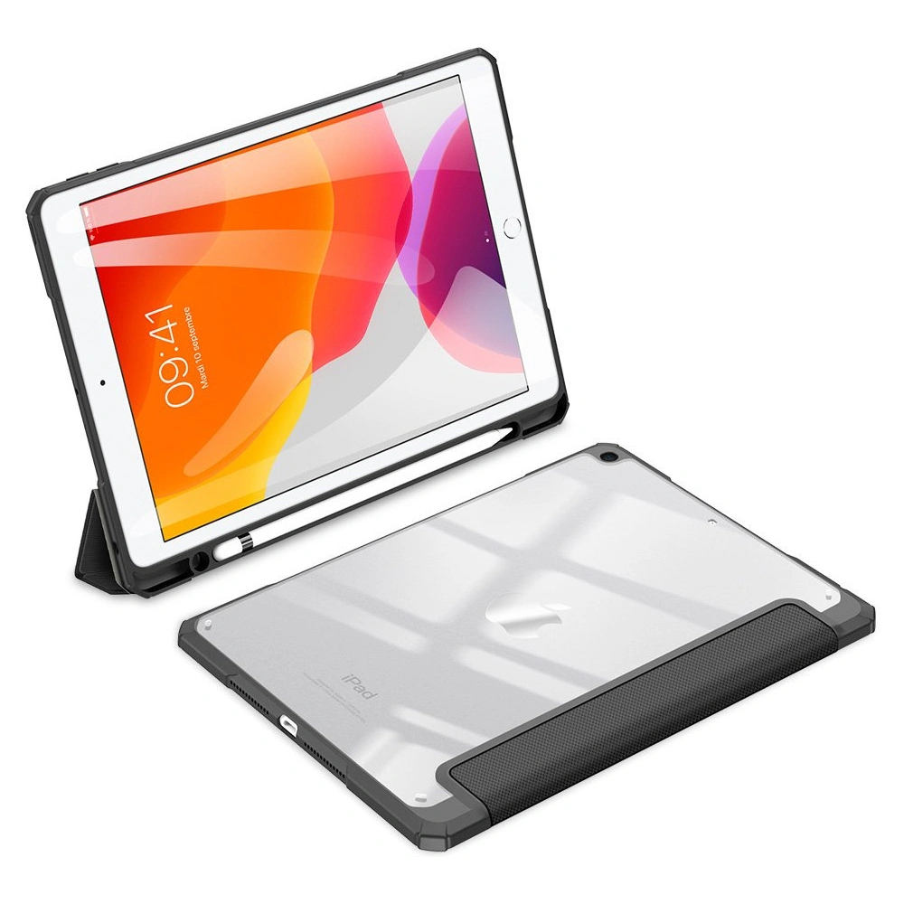 Etui Dux Ducis Toby Apple iPad 10.2 2019/2020/2021 (7., 8. i 9. generacji) Pencil holder czarny