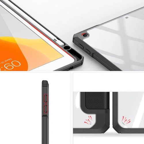 Kup Case Dux Ducis Toby für Apple iPad 10.2 2019/2020/2021 (7., 8. und 9. Generation) mit Stifthalter in Schwarz - DDS622 - {ean13} - Sklep Home Screen