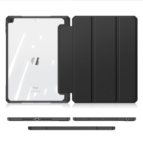 Kup Case Dux Ducis Toby für Apple iPad 10.2 2019/2020/2021 (7., 8. und 9. Generation) mit Stifthalter in Schwarz - DDS622 - {ean13} - Sklep Home Screen