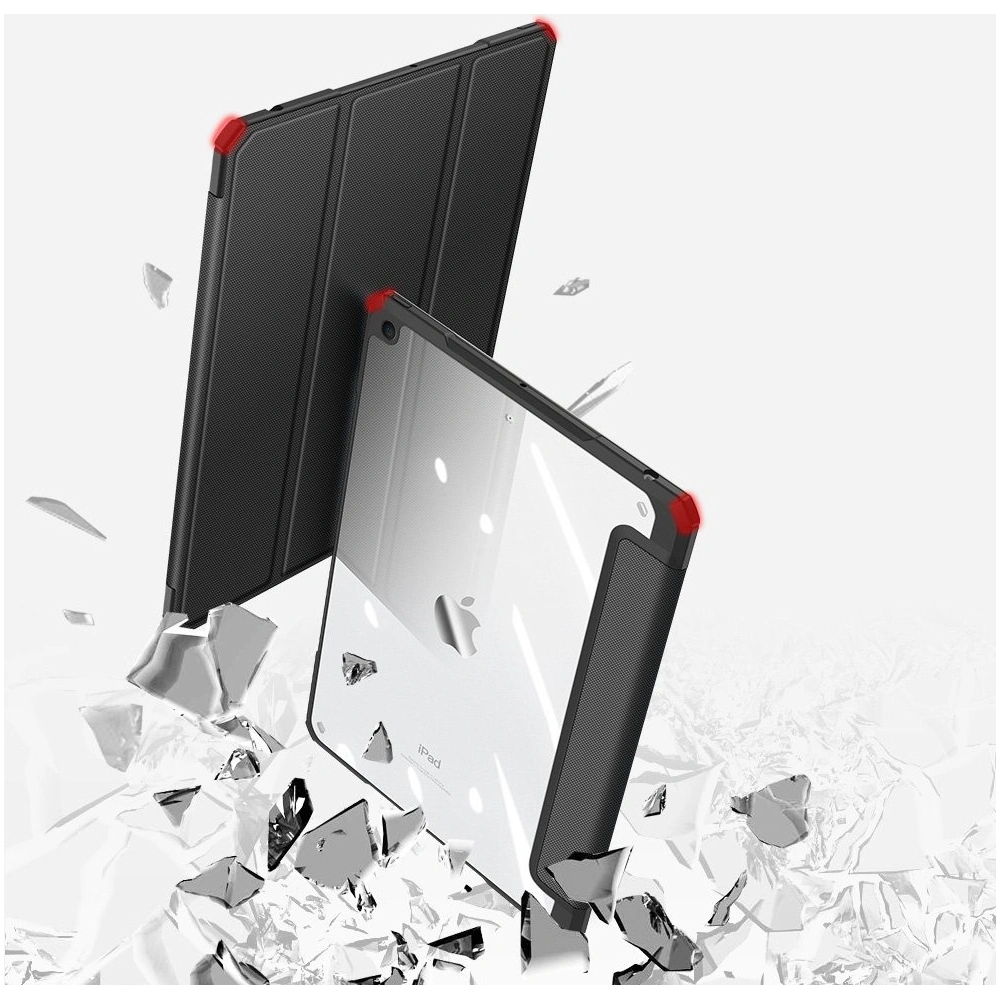 Etui Dux Ducis Toby Apple iPad 10.2 2019/2020/2021 (7., 8. i 9. generacji) Pencil holder czarny