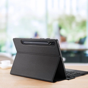 Buy Dux Ducis Touchpad Keyboard Case Bluetooth Samsung Galaxy Tab S8/Tab S7 black - DDS631 - {ean13} - Home Screen Store Europe