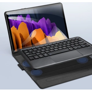 Buy Dux Ducis Touchpad Keyboard Case Bluetooth Samsung Galaxy Tab S8/Tab S7 black - DDS631 - {ean13} - Home Screen Store Europe