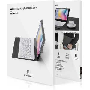 Buy Dux Ducis Touchpad Keyboard Case Bluetooth Samsung Galaxy Tab S8/Tab S7 black - DDS631 - {ean13} - Home Screen Store Europe