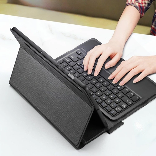 Kup Etui Dux Ducis Touchpad Keyboard Case Bluetooth Samsung Galaxy Tab S7/S8 11 czarny - DDS631 - {ean13} - Sklep Home Screen