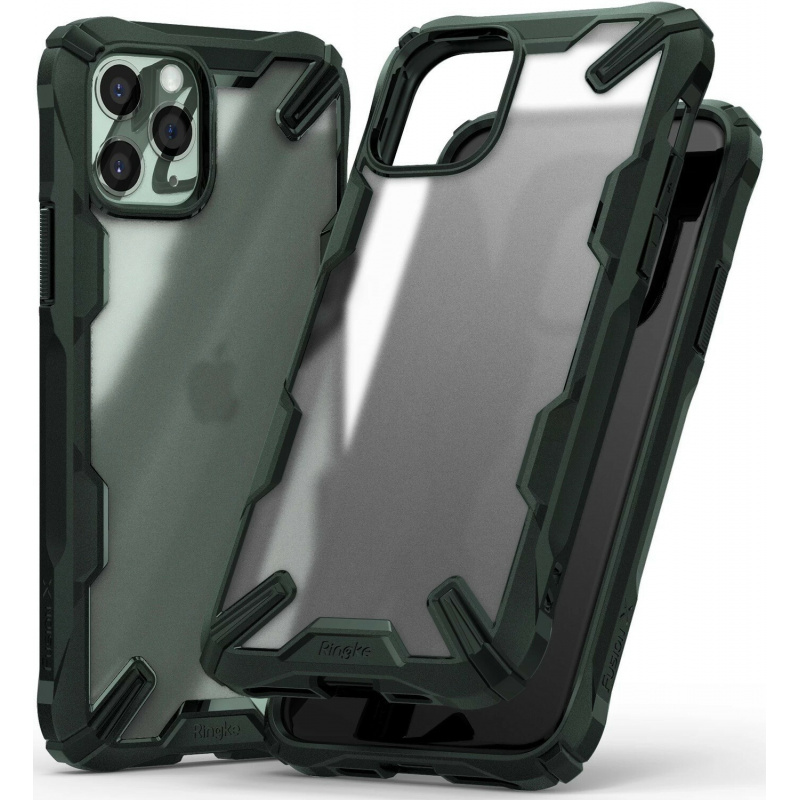 Kup Etui Ringke Fusion-X Apple iPhone 11 Pro Matte Dark Green (wersja matowa) - 8809688894565 - RGK1043MGRN - Homescreen.pl