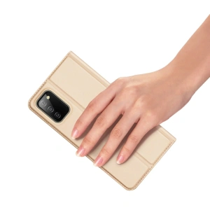 Etui Dux Ducis Skin Pro Samsung Galaxy A03s zlaté
