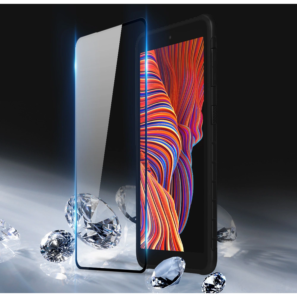 Szkło hartowane Dux Ducis 10D Tempered Glass Samsung Galaxy XCover Pro czarny (case friendly)