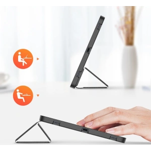 Kup Dux Ducis Domo etui Samsung Galaxy Tab S8+ Plus/Tab S7+ Plus/Tab S7 FE fekete - DDS650 - {ean13} - Sklep Home Screen